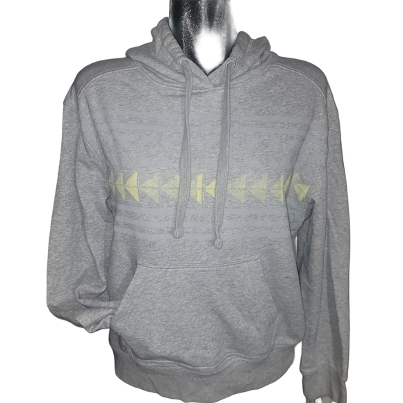 Prana Grey Pullover Hoodie M - Picture 2 of 7